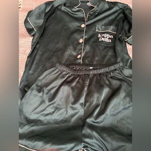 Kappa Delta Pajamas in Dark Green
